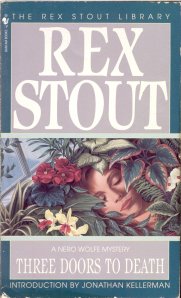 Three Doors To Death - A Nero Wolfe Mystery By Rex Stout - March 1995 - Front Cover