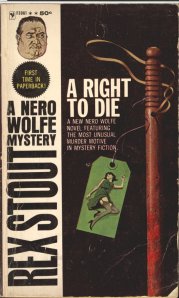 A Right To Die - 1965 - Front Cover