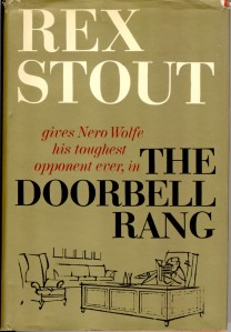 Rex Stout - The Doorbell Rang Front Cover 1965 First Edition Third Printing